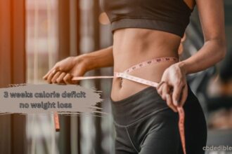 3 weeks calorie deficit no weight loss
