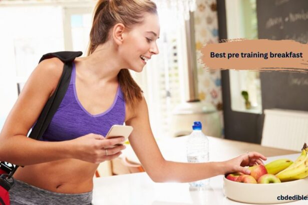 Best pre training breakfast