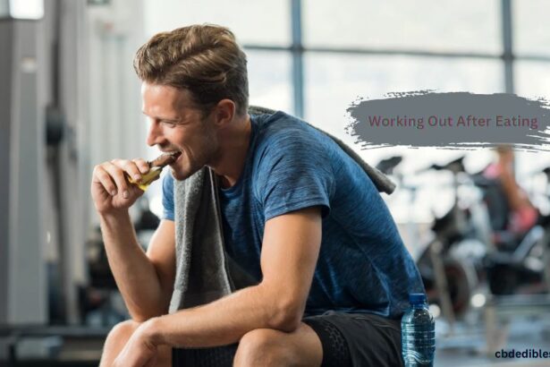 Working Out After Eating
