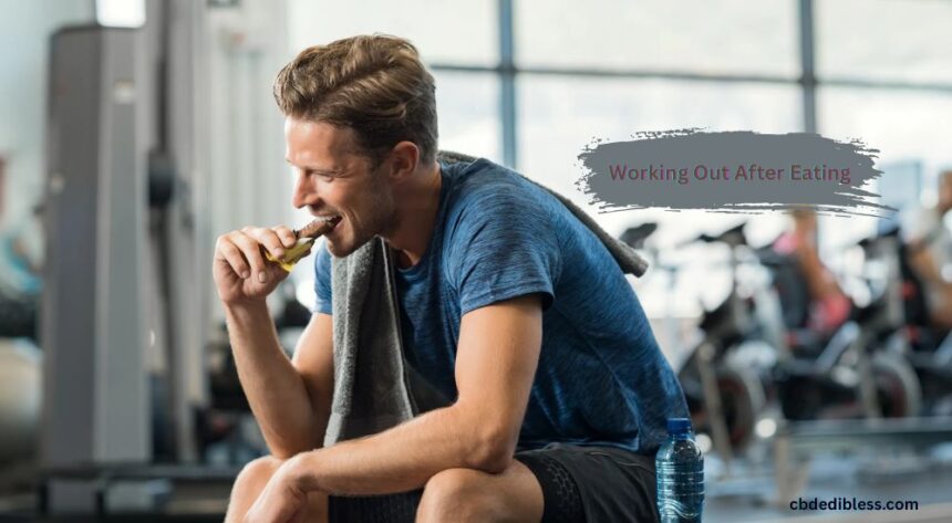 Working Out After Eating
