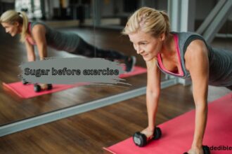 sugar before exercise